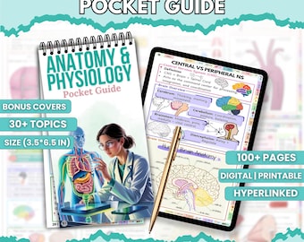 Anatomy and Physiology Study Guide PDF | Nursing Notes, A&P Quick Reference, Medical Student Pocket Guide