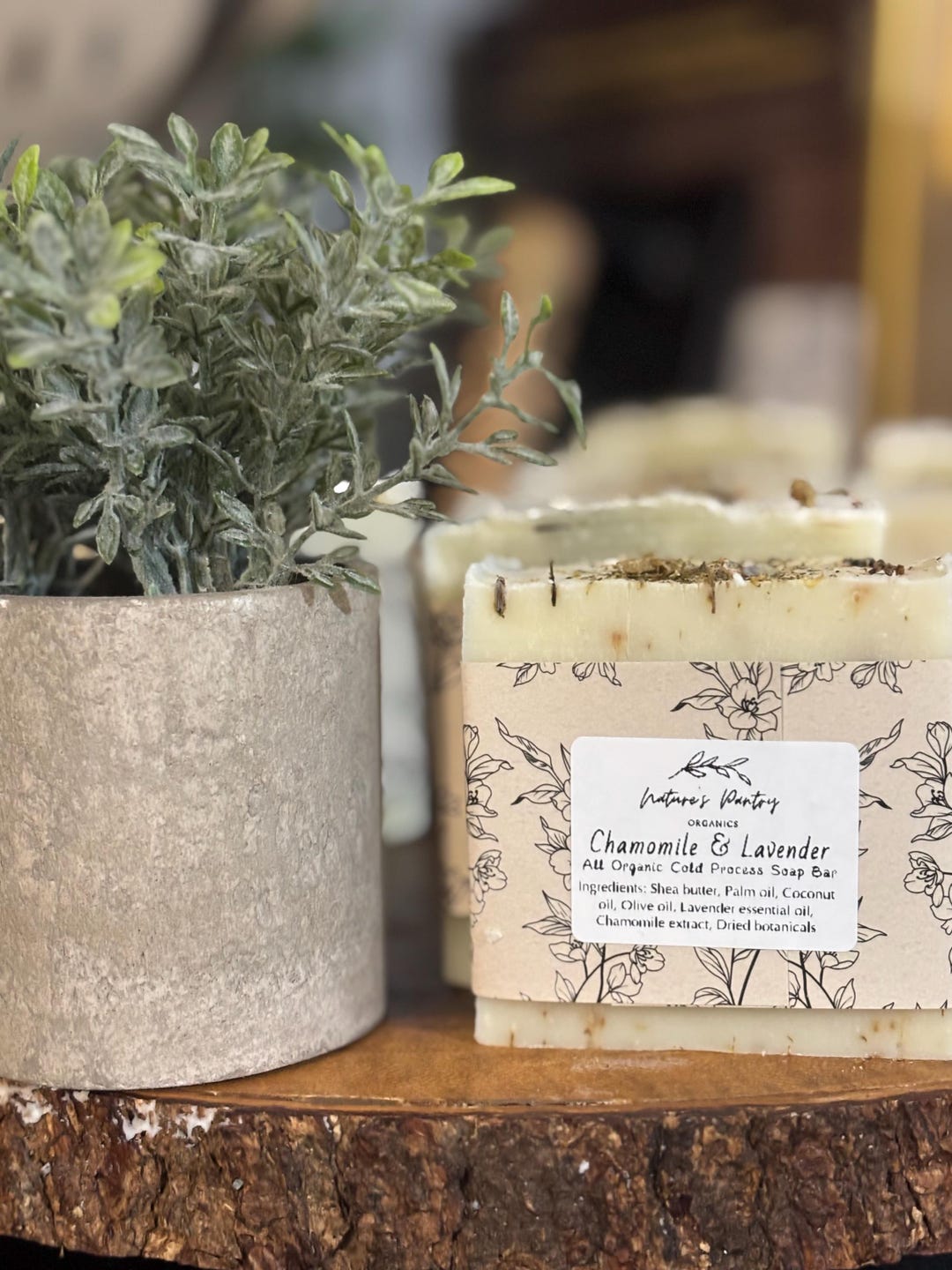 Chamomile & Lavender Soap Bar | All Organic Cold Process Soap - Etsy