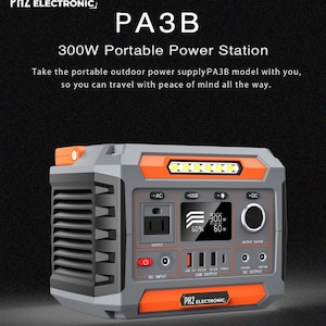 Estación de energía portátil, generador solar, banco de energía, camping, emergencia