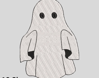 Motif de broderie fantôme - fichier Machine effrayant Halloween (téléchargement numérique)