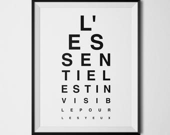 Affiche Citation Etsy