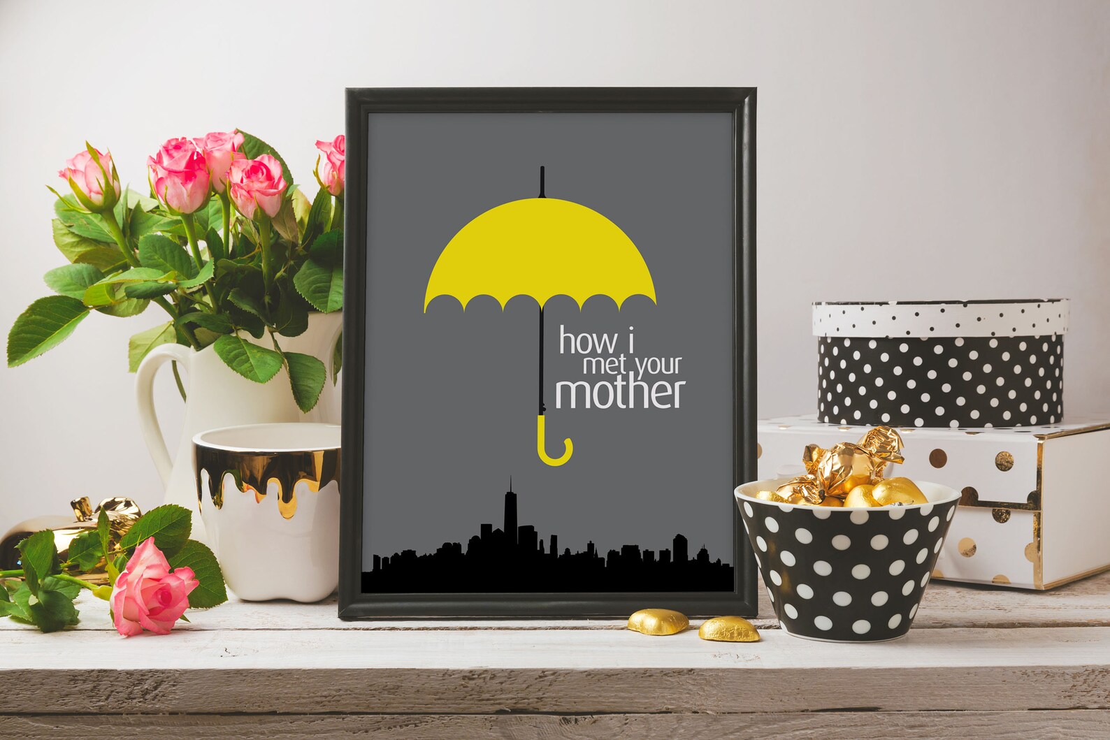 Comment jai rencontré votre mère affiche HIMYM Barney Etsy