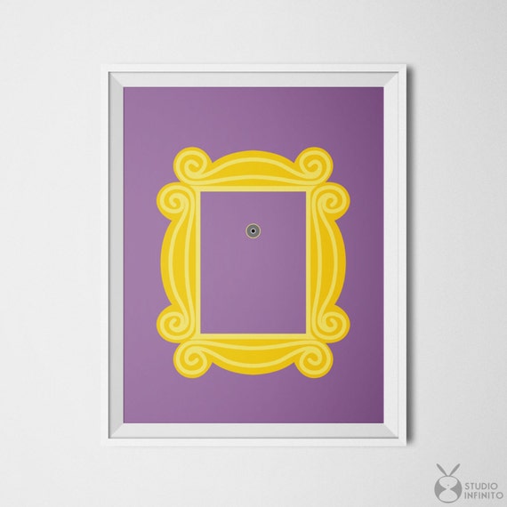Friends Tv Show Phole Frame Monica Ross Geller
