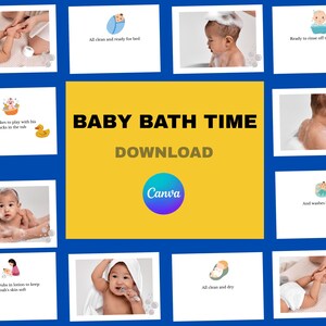Watercolor Baby Bath Time Clipart Bundle | PNG Graphics for Baby Showers, Rubber Ducks, Tub, Soap, Towels & Bubbles