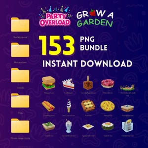 Grow A Garden PNG Files