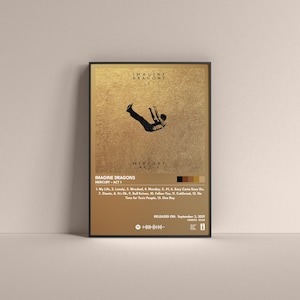 Imagine Dragons Mercury – Act 1 Poster, Imagine Dragons Gift Poster, Imagine Dragons Album High Quality, Digital Poster, Music Poster