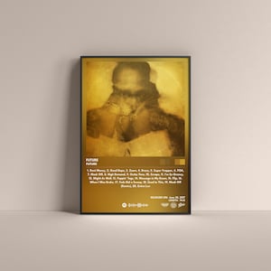 Future Future (Album) Poster, Future Gift Poster, Future Future (Album) Album High Quality, Digital Poster, Music Poster