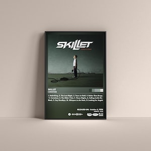 Skillet Comatose Album Art Poster (Digital or Unframed) Special
