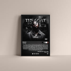 Polo G The Goat Poster, Polo G The Goat Geschenk Poster, Polo G The Goat Album High Quality, Digitales Poster, Musik Poster