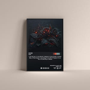 Future Evol Poster, Future Evol Gift Poster, Future Evol Album High Quality, Digital Poster, Music Poster