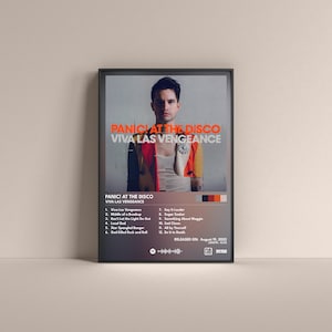 Paniek! at the Disco-poster, Paniek! at the Disco-cadeauposter, Viva Las Vengeance-kwaliteit, digitale poster, muziekposter