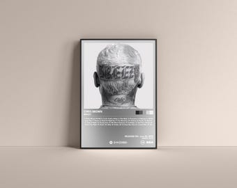 Plakat albumu Chrisa Browna Breezy (cyfrowy lub bez ramki)