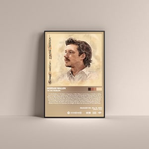 Morgan Wallen I'm the Problem Poster, Morgan Wallen Geschenk Poster, Morgan Wallen Album High Quality, Digitales Poster, Musik Poster