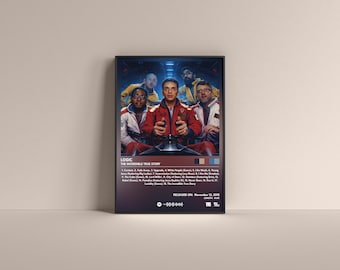 Logic The Incredible True Story Poster, Logic Gift Poster, Logic The Incredible True Story Album High Quality, Digital Poster, Music Poster