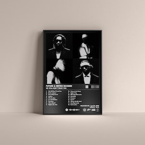 'Future and Metro Boomin' Album Poster, Hauptmusik Print (digital oder ungerahmt)