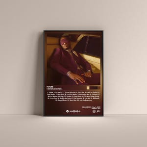 Future I Never Liked You Poster, Future Gift Poster, Future I Never Liked You Album High Quality, Digital Poster, Music Poster
