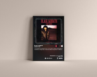 Black Sabbath Seventh Star Poster, Black Sabbath Poster, Black Sabbath Seventh Star Album High Quality, Digital Poster, Music Poster