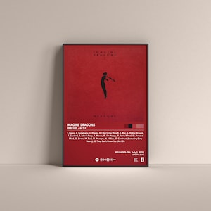 Imagine Dragons Mercury – Act 2 Poster, Imagine Dragons Gift Poster, Imagine Dragons Album High Quality, Digital Poster, Music Poster