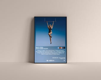 Miley Cyrus Endless Summer Vacation Poster, Miley Cyrus Gift Poster, Miley Cyrus Album High Quality, Digital Poster, Music Poster