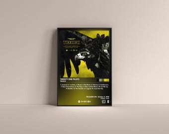 Twenty One Pilots Trench Album Poster, Eagle Art (Digital or Unframed)