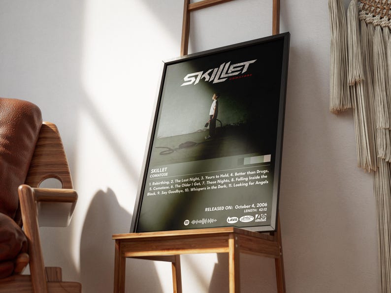 Skillet Comatose Album Art Poster (Digital or Unframed) image 4