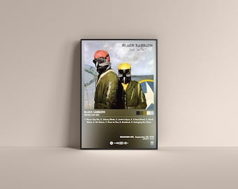 Black Sabbath Never Say Die! Poster, Black Sabbath Poster, Black Sabbath Never Say Die Album High Quality, Digital Poster, Music Poster