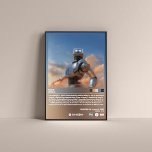 Logic Ultra 85 Album Cover Poster, Matte Finish (Digital or Unframed)