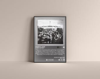 Kendrick Lamar To Pimp a Butterfly Poster, Kendrick Lamar Gift Poster, Kendrick Lamar Album High Quality, Digital Poster, Music Poster
