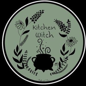Kitchen Witch Sticker