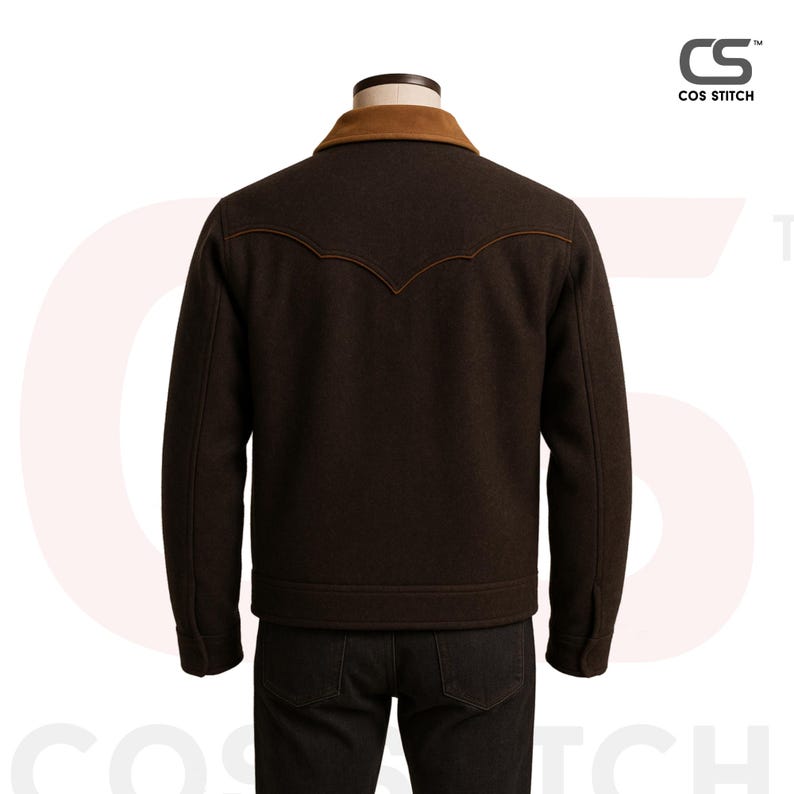 Western jacket
men wool jacket
handmade jacket
cowboy jacket
brown jacket
vintage style jacket
gift for him
casual jacket men
fast shipping
Cosplay jacket
lightweight jacket
trucker jacket
trendy jackets