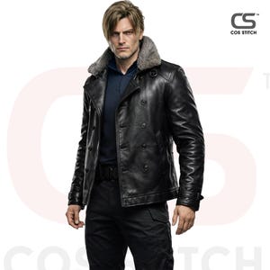 celebrity jacket
biker jacket
handmade jacket
cosplay costume
jacket for gift
real leather jacket
Winter jackets
Gift for comic con
Wintersoldier jacket
leon kennedy jacket
re4 leather jacket
gaming jacket
black leather jacket