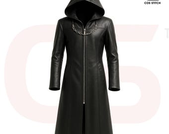 ロングトレンチコート キングダムハーツ XIII機関 パーカー ジャケット