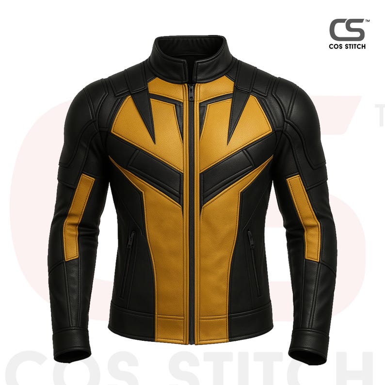 celebrity jacket
Halloween costume
spring jacket
biker jacket
handmade jacket
cosplay costume
Wolverine jacket
Logan style jacket
Hugh Jackman cosplay
X Men fan jacket
jacket for gift
real leather jacket
marvel hero jacket