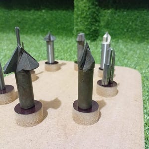 11-teiliges CNC-Fräser-Bit-Set - Holz & Acryl schneiden