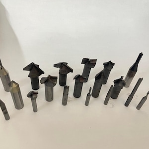 18-teiliges CNC-Fräser-Bit-Set - Präzisionsfräsen & Schnitzerei