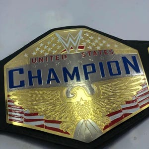United States Championship Wrestling US Replica Title Belt 2MM/4MM Adult Size