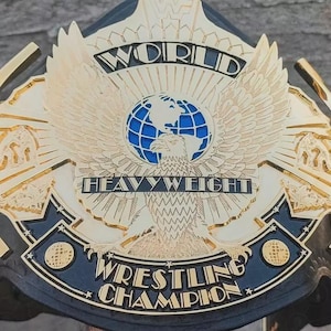 Winged Eagle CNC HD Championship Belt  Adult Size Wrestling Title