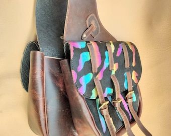 Offerte Prie : Borsa da Sella per Cavallo - Porta Cellulare per Borsa
