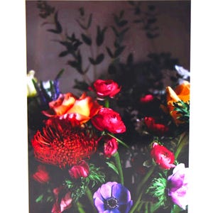 Carte intérieure vierge avec fleurs, enveloppe pour toutes les occasions merci anniversaire amitié rétablissement salutation carte de correspondance personnalisée