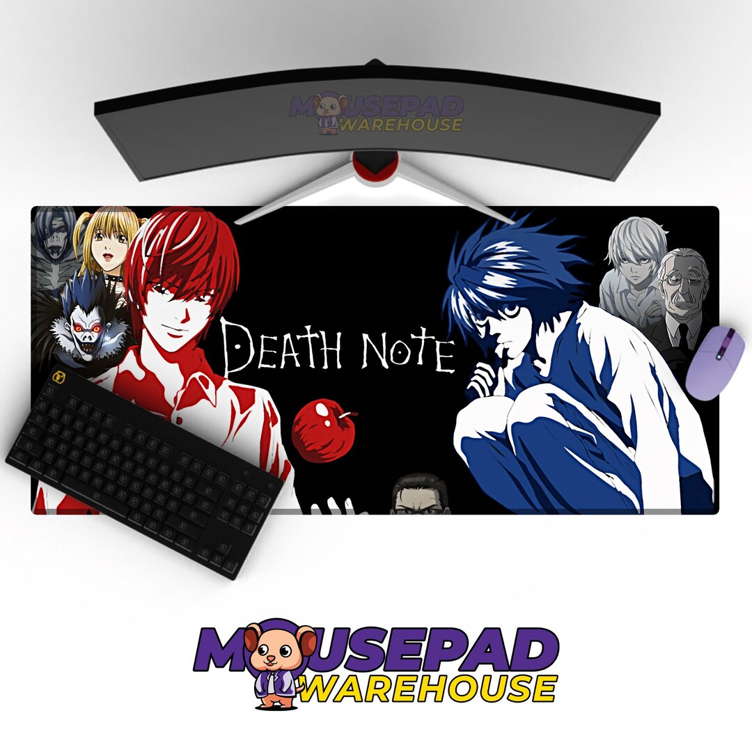 Death Note Anime Mousepad 740504 - Large Desk Mat, TCG Playmat, XL ...