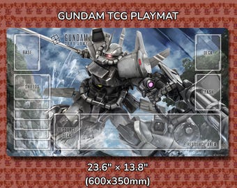 Tapis de jeu Gundam Flight Type Gundam TCG
