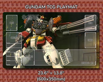 Heavy Arms Gundam TCG Playmat