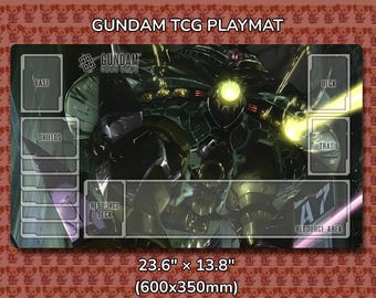 Big Zam Gundam TCG Playmat
