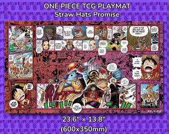 Straw Hat Promise One Piece TCG Playmat