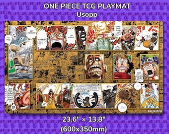 Tapete de juego TCG de One Piece de Usopp