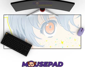 Alfombrilla de ratón Pastel Anime Girl – Alfombrilla de escritorio para juegos de gran tamaño