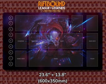 Rengar V6 - Tapis de jeu pour jeu de cartes à collectionner RiftBound