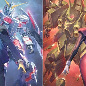 Marida Banagher no Layout Gundam TCG Playmat