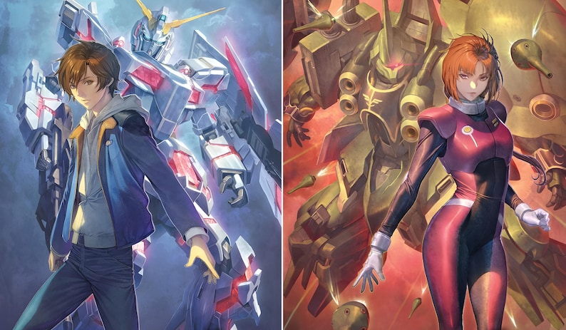 Marida Banagher no Layout Gundam TCG Playmat