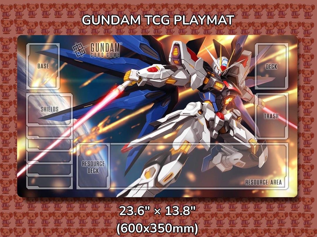 ストライクフリーダムガンダム TCGプレイマット - Etsy 日本